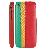 South Africa Flag Leather Hard Case