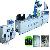 Single Blade Labyrinth Type Drip Irrigation Tape Making Machine