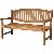 Teka Garden Bench Huntsman Three Seater Knock Down Teak Outdoor Furniture