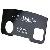 Camera Cover Black T-mobile For Blackberry Javelin Curve 8900