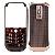 Housing Cover Keypad Coffee Matte Frame With Copper Metal For Bold 9000