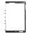 Ipad Wi-fi Lcd Screen Supporting Frame Ipad Middle Chassis