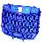 Keypad Keyboard For Blackberry Javelin Curve 8900 Blue