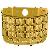 Keypad Keyboard For Blackberry Javelin Curve 8900 Metalic Full Gold