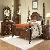 European Classic Colonial Bedroom Set Teak Mahogany Wooden Indoor Furniture Kiln Dry