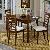 Mahogany Canada Dining Set Seat Cushion Chair, Rectangular Square Table Wooden Indoor Furniture