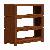 Small Book Case H 150cm Minimalist Modern Knock Down Teak Mahogany Wooden Indoor Furniture