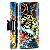 Iphone 4 Case Magnetic Flip Tattoo Pattern Convex Edge Soft Leather Case