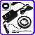 48 Led Microscope Ring Light Illuminator Lamp Camera