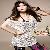 White 2010 Lace Good Two Pieces Korean Blouse New