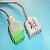 Marlti-link 5-lead Ecg Cable Aha 12ft 11pin