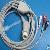 Phililps Hp Ecg / Ekg Cable 12pin To 3 Leads Snap End 5 Leads Available