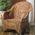 King Rattan Armchair Woven Indoor Furniture Cirebon Java Indonesia Gliss Brown