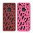 Luxe Hole Hard Plastic Case Cover For Iphone 4 Case Pink And Red