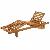 Teak Day Bed Sun Lounger Susgender Teka Wooden Garden Outdoor Furniture