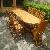 Teka Octagonal Extension Table Long 240-300x100x75 Cm Teak Wooden Outdoor Garden Furniture