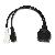 Obd-ii 16pin Female To Audio 2pin Cable