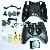 Housing Shell Case For Xbox 360 Wireless Controller Black