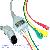 Nihon Kohden One Piece Three Lead Ecg Cable With Leadwire