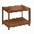 As-4 Mesa Centro Rectangular Center Coffee Table Living Room Set Teak Mahogany Indoor Furniture