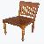 Java Dining Chair Teak Mahogany Wooden Indoor Furniture Solid