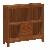 Mahogany Librero Bajo Cabinet Three Drawers Wooden Indoor Furniture Java Indonesia Solid