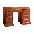 Office Desk Table Knock Down Solid Mahogany Teak Wooden Indoor Furniture