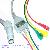 Mennen One Piece Three Lead Ecg Cable And Leadwire