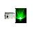 Green Color Animation Laser Light For Stage Laser Dancing Show