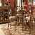 Denver Colonial Dining Room Set Round Table Mahogany Teak Wooden Indoor Furniture Kiln Dry Solid