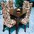 Flat Waterhyacinth Dining Set Woven Rattan Indoor Furniture Knock Down Solid Table