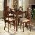 Mahogany Colorado Dining Room Set Teak Wooden Indoor Furniture