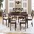 Mahogany Elegance Simply Minimalist Java Bali Dining Set Teak Wooden Indoor Furniture