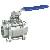 Thread Ball Valve-1, 2, 3 Pc