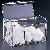 3 Compartment Cotton Ball And Swab Box