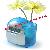 Water Power Alarm Clock
