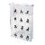 Four Tier Acrylic / Perspex Slatwall Display Case