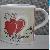 Heart Shape Color Changing Mugs