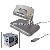 Ipad New Rotational Charger Stand Silver
