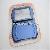 Protective Aluminum Case With Inner Cloth For Psp Go Blue