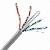 Cat6 Cable With Pvc / Lszh Jacket And 73.2pf / 100m Static Electric Capacity