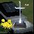 Fashionable Led Crossed Cemetery Lamp