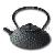 0.65 Liter Cast Iron Teapot With Hobnail Pattern Design