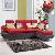 Modern Fabric Corner Sofa, Home Sectional Leisure Seat, Living Room Furniture