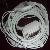 Simens Ekg Cable With 10 Leads Rsdk155