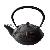 0.7 Liter Cast Iron Teapot With Dragonfly Pattern Design