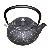 300ml Cast Iron Teapot / Tetsubin With Tortoise Shell Pattern