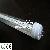 Smd Led T8 Fluorescent Light Tube, 2ft, White, 8w, 168led, Ac 90v-240v
