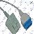 Ge-marquette Adult Silicone Soft Tip Spo2 Sensor