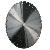 Laser Welded Diamond Saw Blades For Concrete , Reinforced Concrete